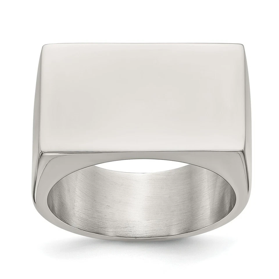 Stainless Steel Polished ID Ring