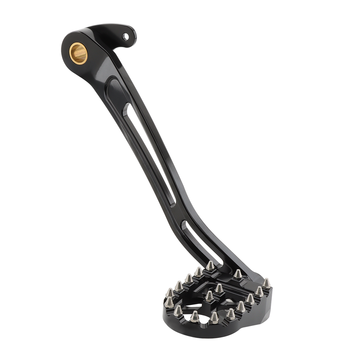 CNC Brake Arm Lever Peg Pedal For M8 Harley Softail Low