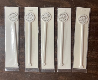 Lot of 5 Vintage 70's Las Vegas Caesar's Palace  Stir Sticks