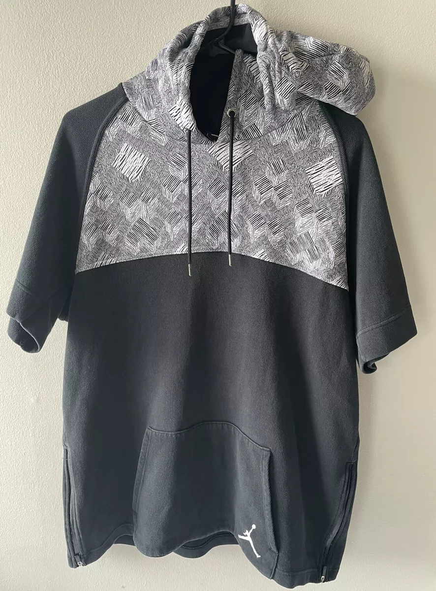 Air jordan short store sleeve hoodie
