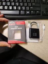 Single version Smart fingerprint Pad Lock Can Store 10 Sets Of Fingerprint PL-P4