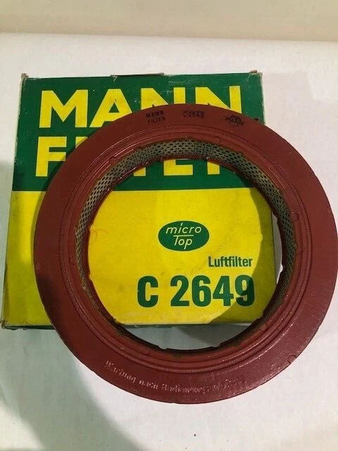 Filtro de aire MANN C 2649 para BMW 2800 1600 2000 2.8 Bavaria 2002 2500 3.0Si Foto 3 de 4