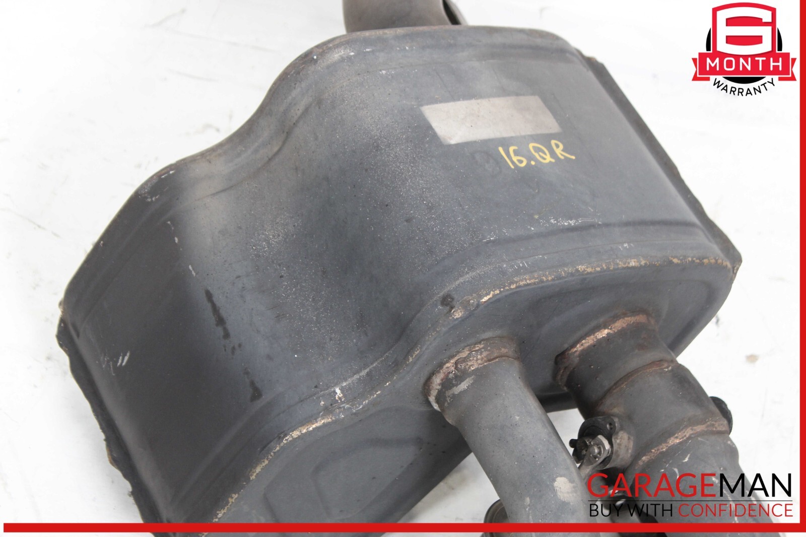 14-17 Maserati Quattroporte SQ4 Rear Right & Left Exhaust Muffler Dual Tip OEM