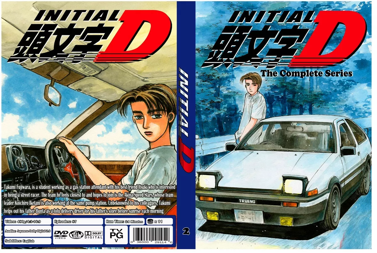 Initial D Anime Complete Anime Series Episodes 87