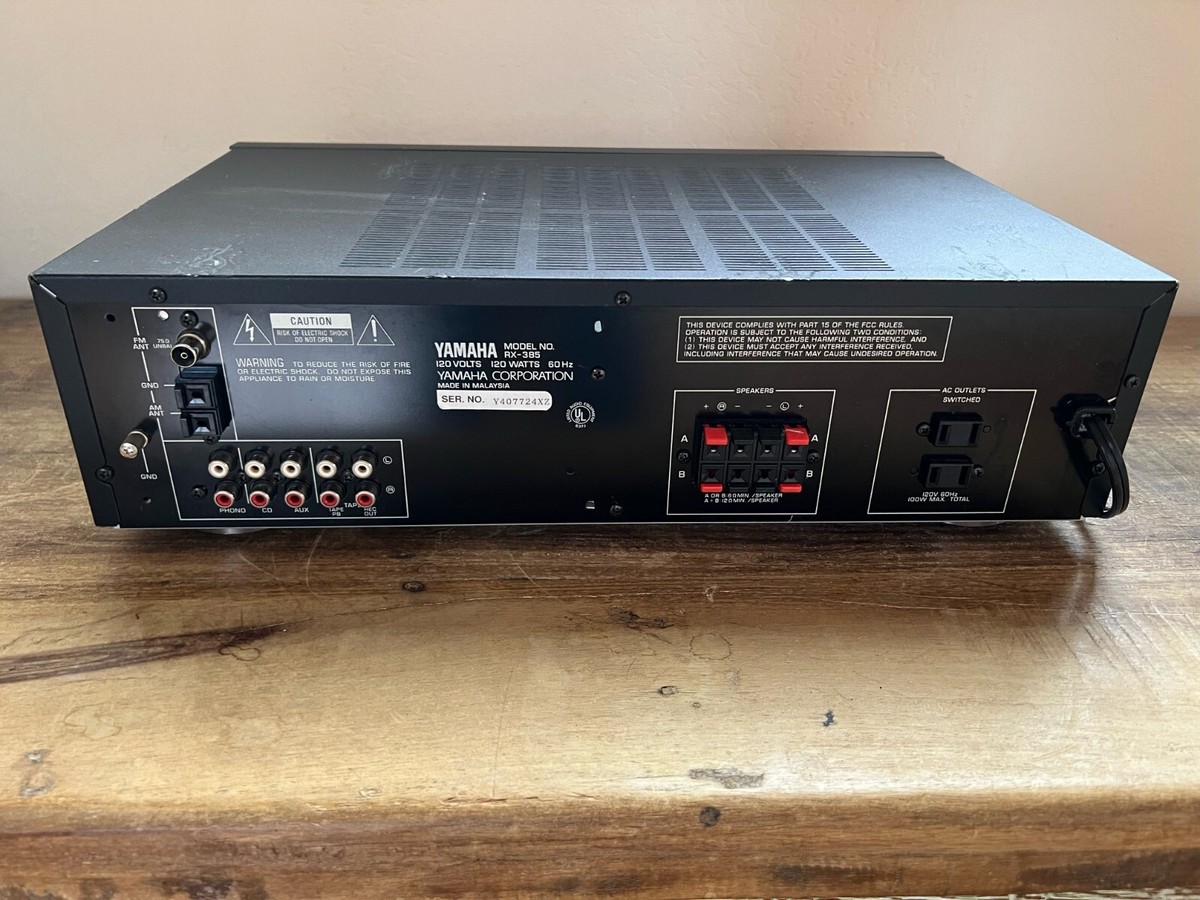 Vintage Yamaha RX-385 Stereo Receiver | eBay