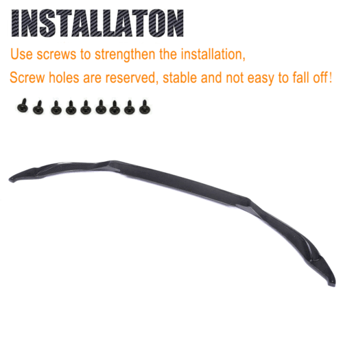 Für BMW F80 M3 F82 F83 M4 14-19 Carbon Spoilerlippe Frontspoilerschwert Splitter - Picture 9 of 10