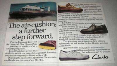 1984 Clarks Shoes Ad - Natureveldt 
