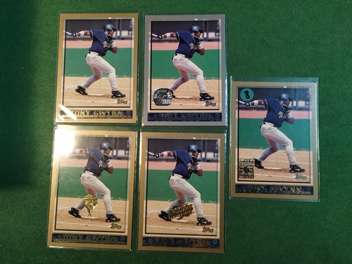 1998 Topps #1 Tony Gwynn Lot Inaugural Diamondbacks Rays Minted in Cooperstown - Bild 1 von 5