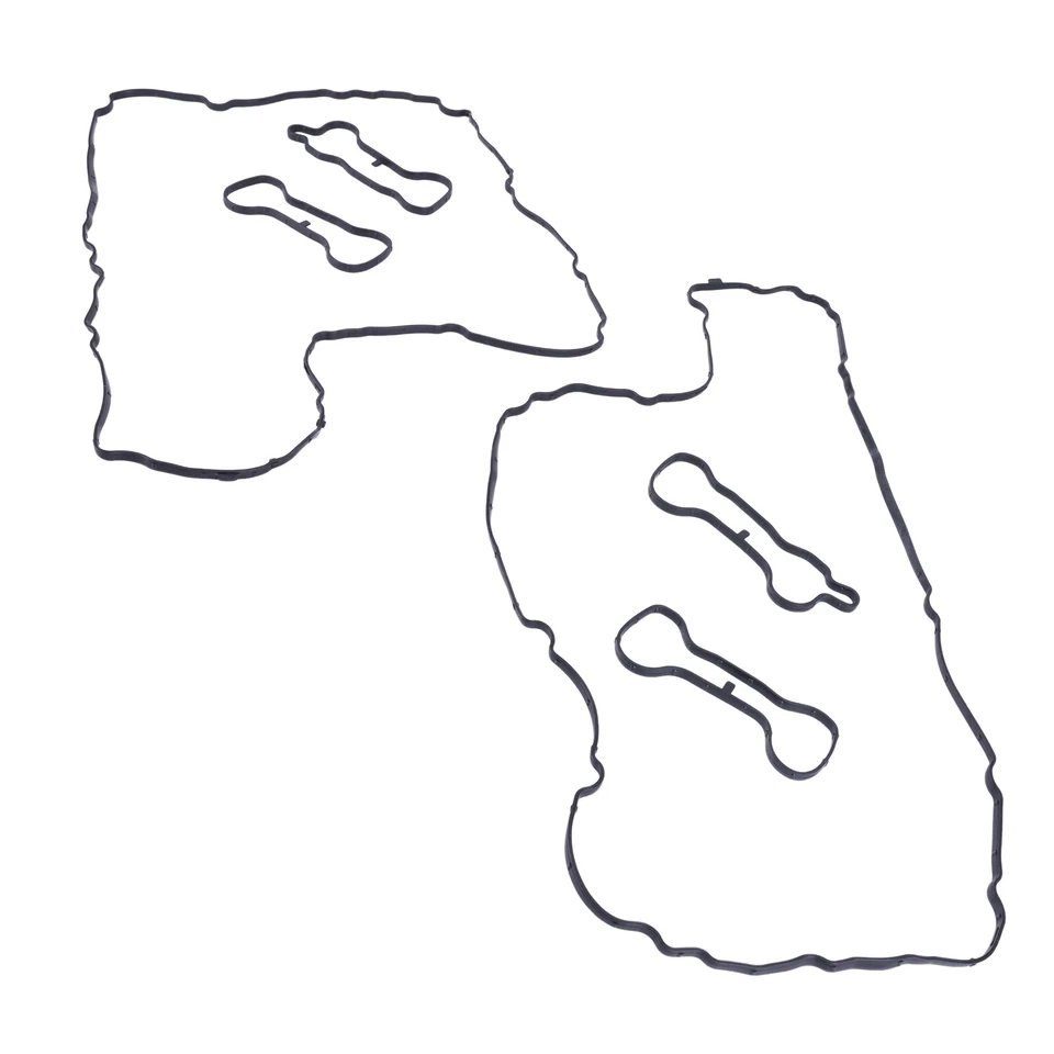 For BMW 650I Elring Set of Right Left Valve Cover Gasket Set 1-4 & 5-8 Cylinders — 第 3/4 张图片