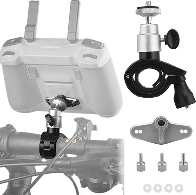 Remote Control Holder, Bike Holder und 1/4 Thread Adapter, Stabiliser Bicycle Ha