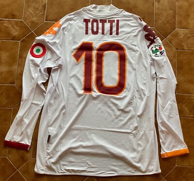 Maglia Di Totti Originale Francesco Totti 10 As Roma Maglia Calcio
