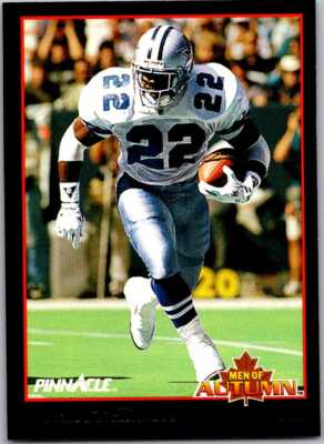 1993 Score #34 Emmitt Smith Pinnacle Men of Autumn 005037
