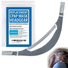 	Impresa Replacement Headgear Strap for Nasal DreamWear & AirFit N30i CPAP Ma...