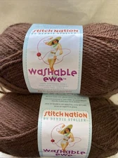 Stitch Nation, Washable Ewe, 3 Skeins