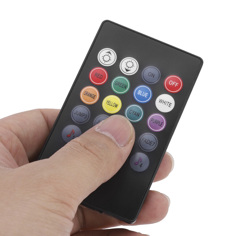 Car 48LEDs Sound Control Atmosphere RGB Decorative Light with Remote