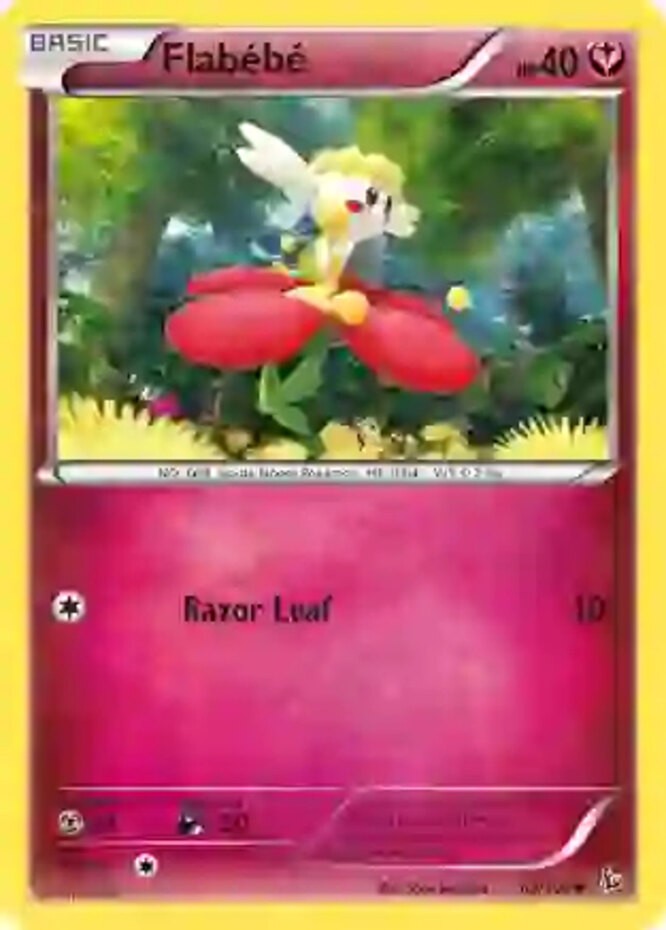 Flabebe - 63/106 - Common - Lightly Played - XY FlashFire
