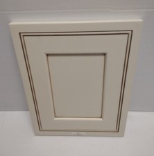 Pearl Glazed Wood Cabinet Door 11 3/4 x 14.5 X 1"