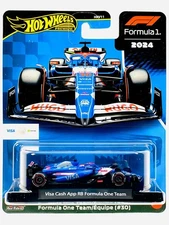 Hot Wheels Premium - Formula 1 Visa Cash App RB Formula One Team (#30) (BBJBM24)