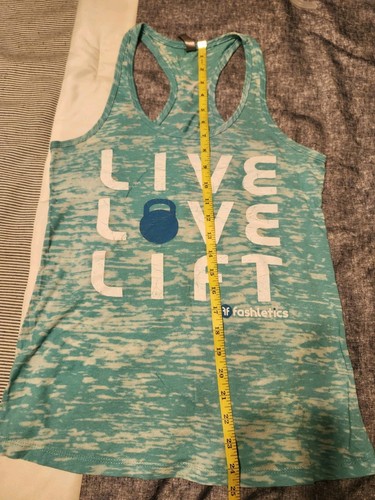 Crossfit Fashletics Womens Racerback Sleeveless Workout Tank Top - Lot Of 2 -... - Picture 17 of 19
