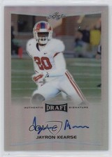 2016 Leaf Metal Draft Silver Prismatic Jayron Kearse #BA-JK1 Auto 0t2