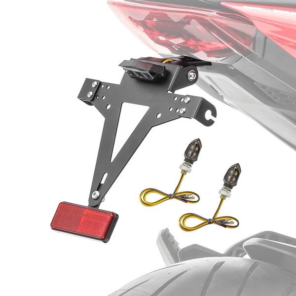 Kennzeichenhalter FüR Ducati Monster 937 21-25 + LED Blinker KP8-image
