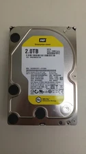 Lot of 2 Western Digital WD2004FBYZ Re 2TB 3.5" SATA III Enterprise Hard Drive