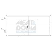 Condensateur Ford TRANSIT