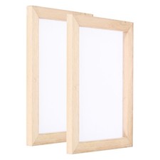 2Pack A5 Sizes 8.3 x 5.9 Inch Single Wooden Paper Making Screen