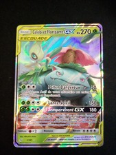 Carte Pokémon Celebi Et Florizarre GX Escouade 1/181 Duo De Choc
