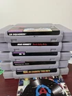 5 Super Nintendo Games, Authentic, Working, Ninja Gaiden Trilogy, NHL 94, Etc