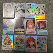 Weiss Schwarz Quintessential Quintuplets Card Set of 11