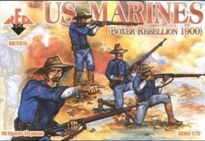 Red Box RB72016 - 1:72 US Marines, Boxer Rebellion 1900 - New