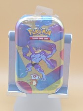 Pok mon TCG Scarlet and Violet 151 Mini Tin machamp factory Sealed evolutions