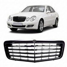 K&uuml;hlergrill Schwarz passend f&uuml;r Mercedes-Benz E-Klasse W211 2006-2009