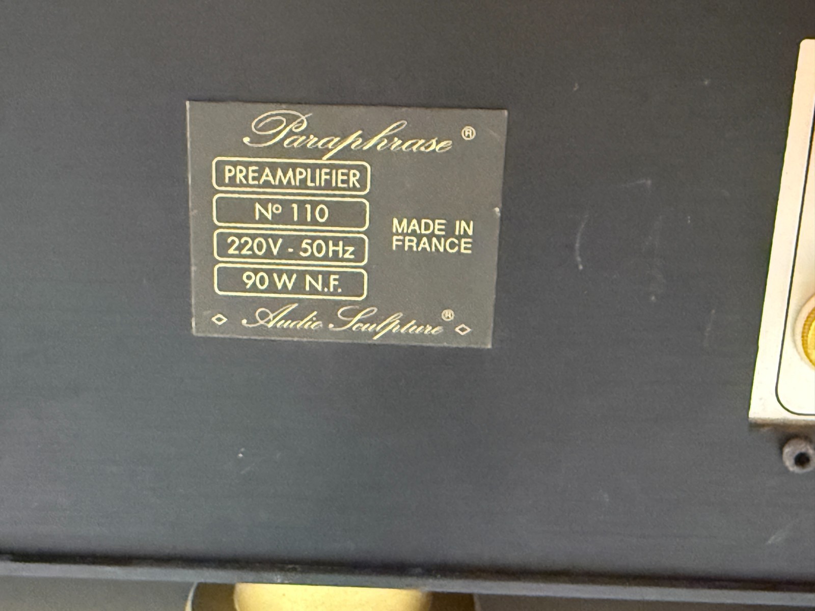 Audio Matiere Paraphrase Tube Preamplifier