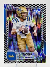 2025 Bowman U Chrome Pierce Clarkson Black & White Stealth /48 UCLA #156