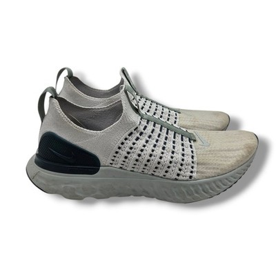 Nike React Phantom Run Flyknit 2 Womens 10 Platinum Tint Dark Teal DO6698-001
