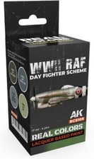 Real Colors Set Wwii Raf Day Fighter Scheme Lacquer Based Paint 4 17ml Bottles Real Colors Set Wwii Raf Day Fighter Scheme Lacquer Based Paint 4 17ml Bottles