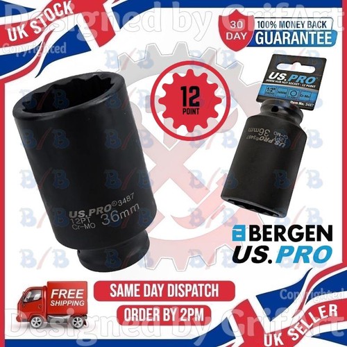 USPRO 36MM HUB NUT AXLE SOCKET
