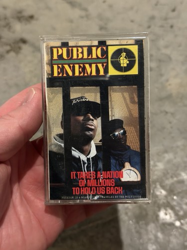 Public Enemy  It Takes A Nation Of Millions To Hold Us Back Cassette Tape 1988 - Picture 1 of 5