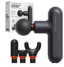 Massage Gun Sharper Image Powerboost Move 02 Percussion Massager Matte Navy