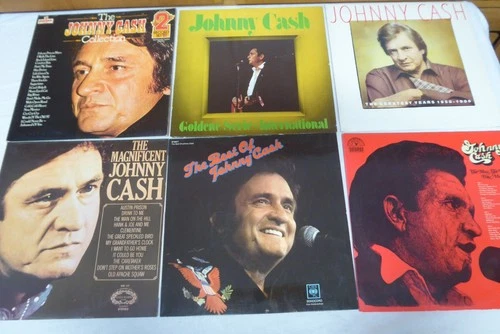 Johnny Cash - Lot-31 - Sammlung 9 LP's