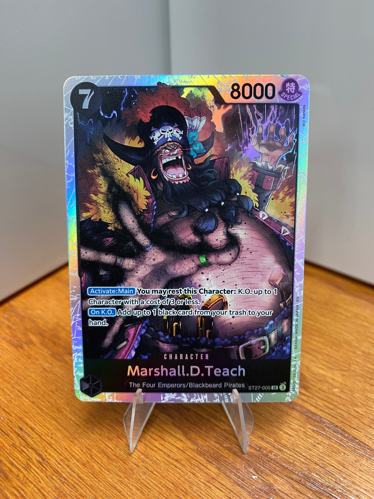 One Piece TCG - Marshall.D.Teach (ST27-005) - Starter Deck 27: BLACK