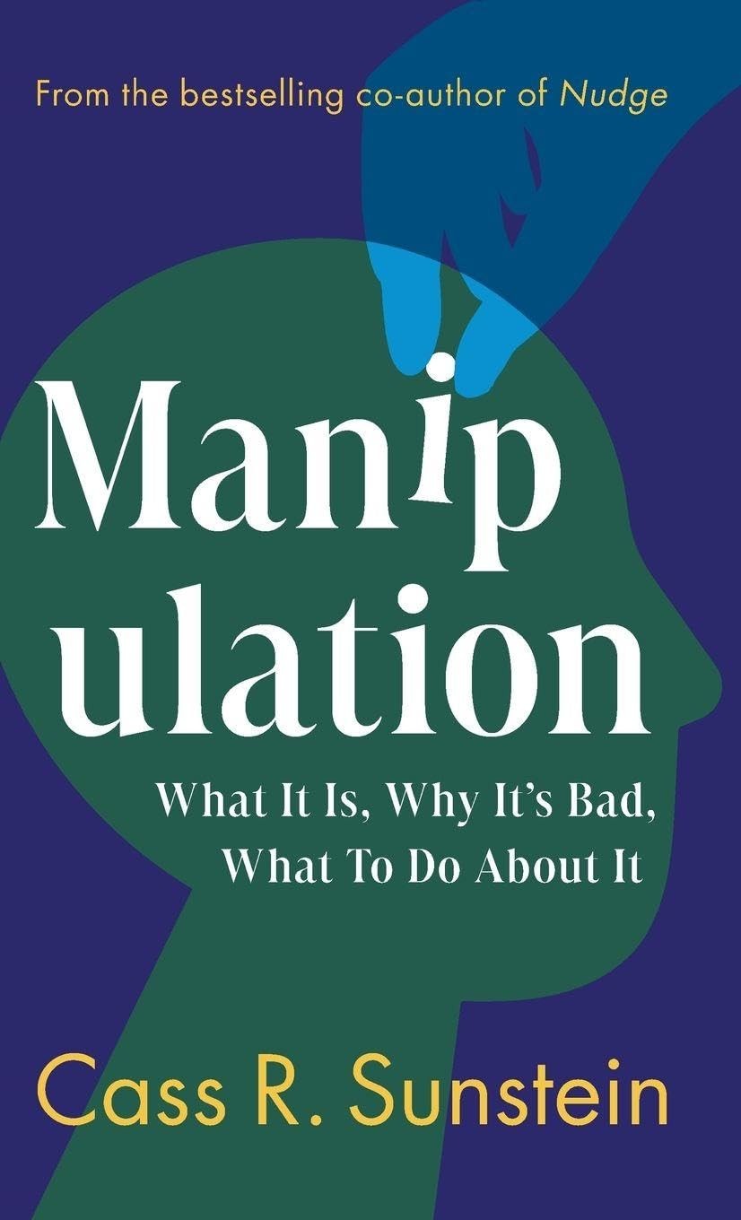 Manipulation by Cass R Sunstein HARDBACK 9781009620215 - Image 4