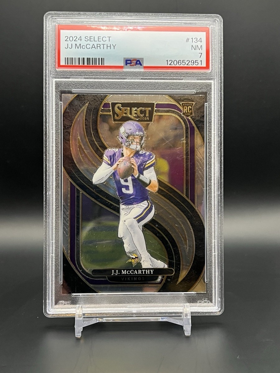 2024 Panini Select - Premier Level J.J. McCarthy #134 (RC) for