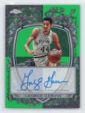 2025-26 Topps Chrome Signature Style Green #SS-GG George Gervin #/99