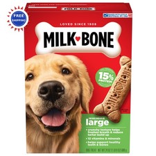 Milk Bone Original Dog Treats Biscuits for Large Dogs 24 Ounces chews