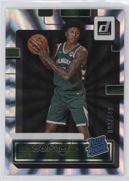 2022-23 Panini Donruss Rated Rookie Holo Laser 97/149 MarJon Beauchamp #224 4o1