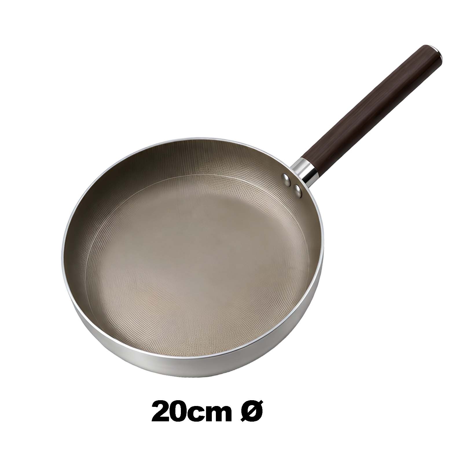 Poêle 20cm induction antiadhésive Cheffinger argent