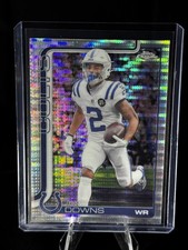 2025 Topps Chrome Josh Downs Pulsar Refractor